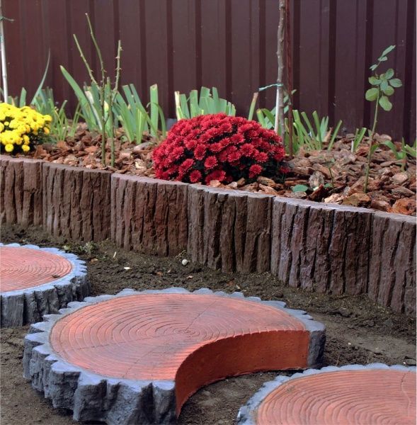 Декоративная плитка Sezione круг terracotta + copper