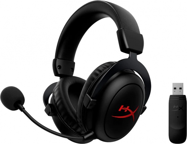Гарнітура ігрова HyperX Cloud Core Wireless black (4P5D5AA) 