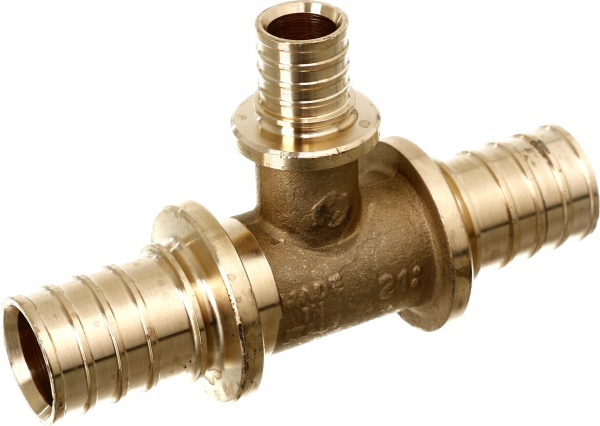 Трійник редукційний General Fittings Ø 25 х 16 х 25 натяжна гільза 340013H765876A