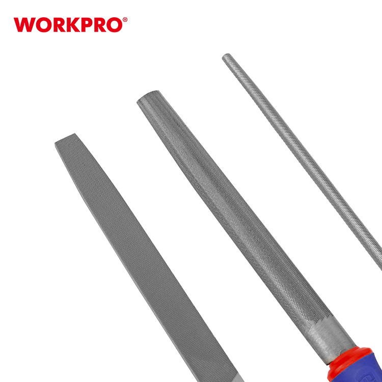 Набор напильников WORKPRO 200 мм 3 шт. WP201702