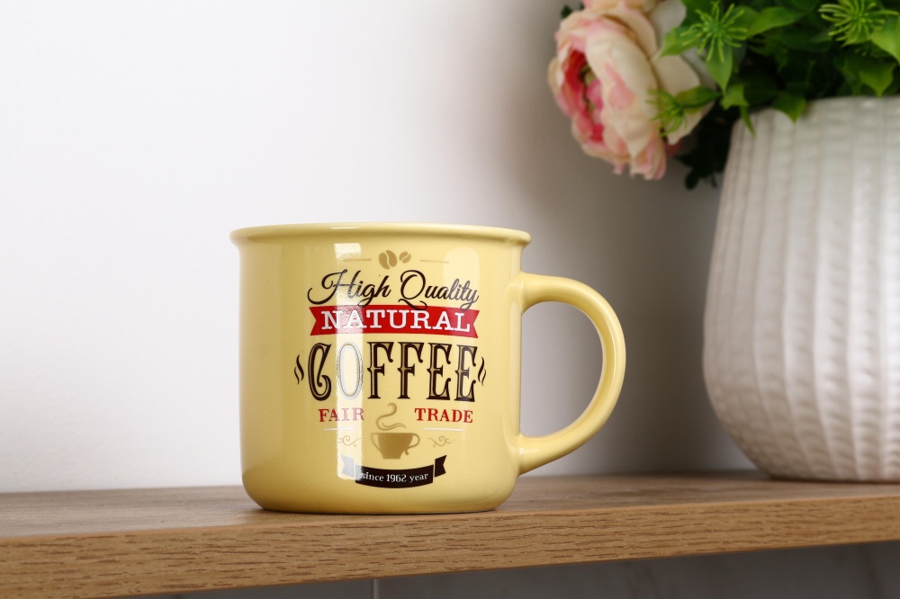 Чашка Fiora Vintage yellow 355 мл