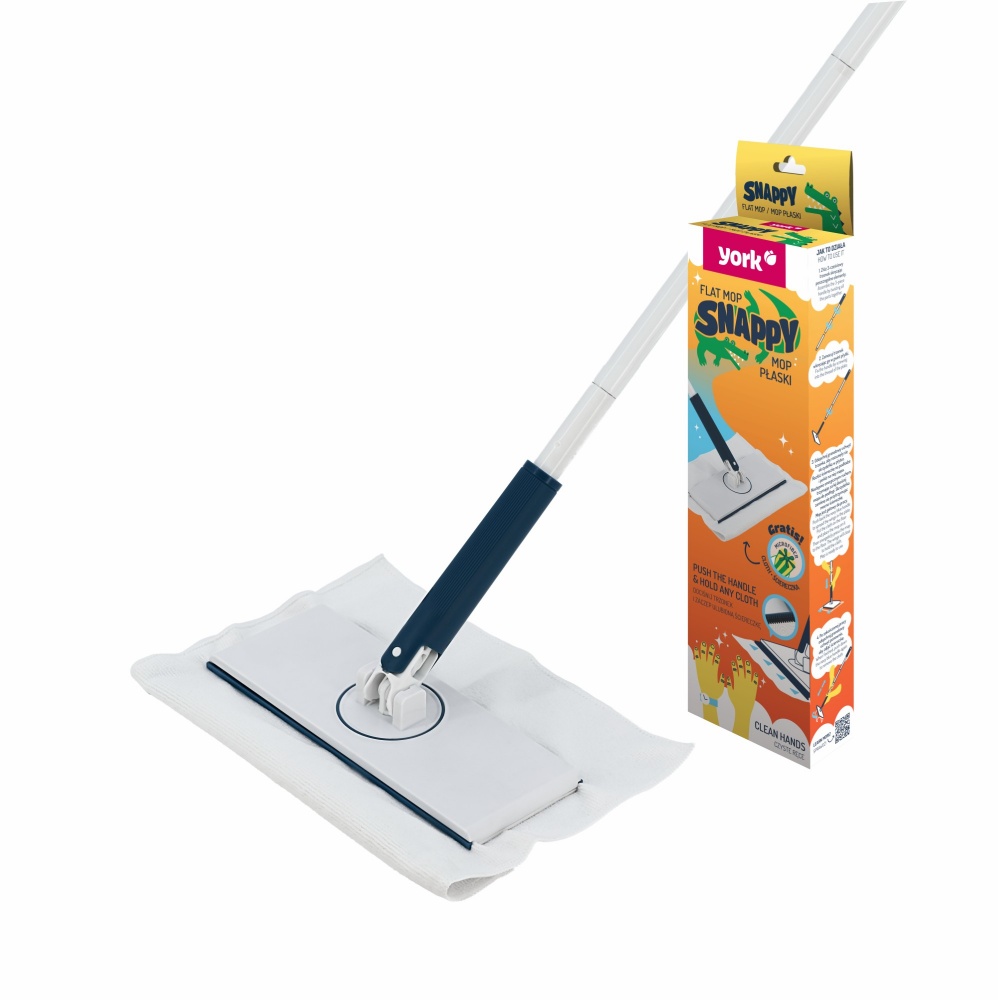 Набор для уборки для пола Snappy с салфеткой из микрофибры 25 см 8223