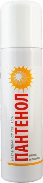 Крем-пінка Флорі Спрей Пантенол 150 г