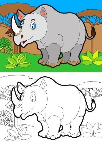 Раскраска «дикие животные» 4402647021251