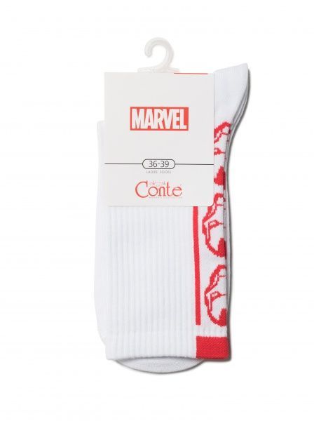 Носки женские Conte CE Marvel 19С-116СПМ 175 р. 23-25 белый 1 пар 
