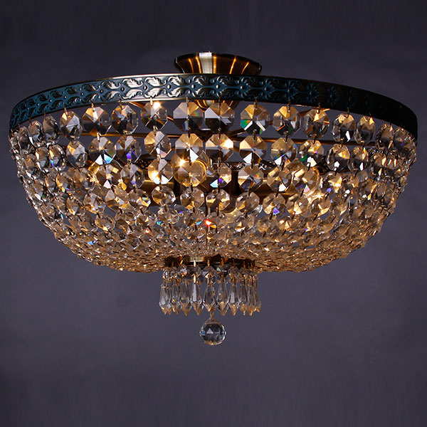 Люстра Altalusse INL-1118C-06 оксидированная античная бронза