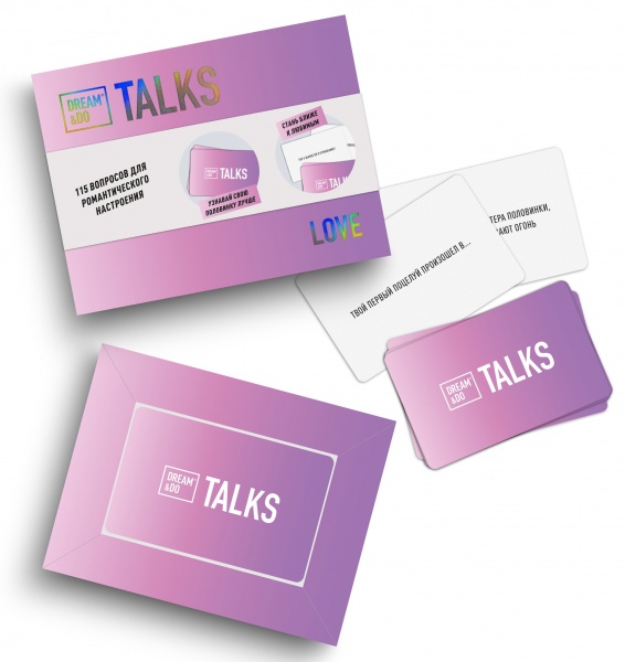 Игра разговорная «1DEA.me DREAM&Do Talks Love (рус.)»