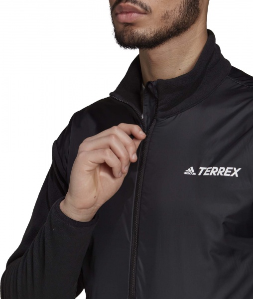 Джемпер Adidas MULTI WINDFL JK GQ2909 р. M чорний