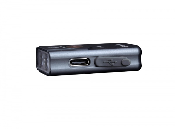 Брелок-фонарик Fenix РУЧНИЙ E03R, 260лм, 42м черный