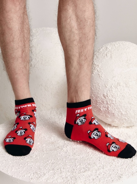 Носки мужские DiWaRi DW NEW YEAR DISNEY 21С р.27-29 красный