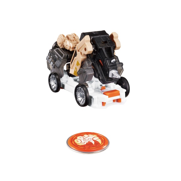 Машинка-трансформер Screechers Wild Лайтнинг Райно 1:32 EU685303