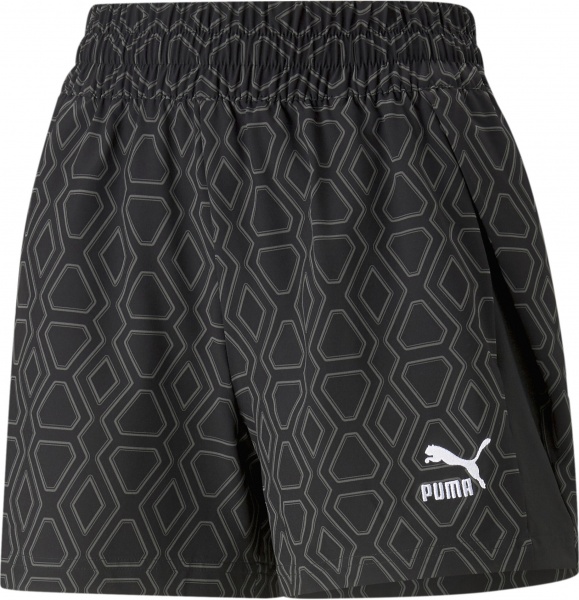 Шорты Puma T7 TREND 7ETTER WOVEN AOP SHORTS 53830601 р. S черный