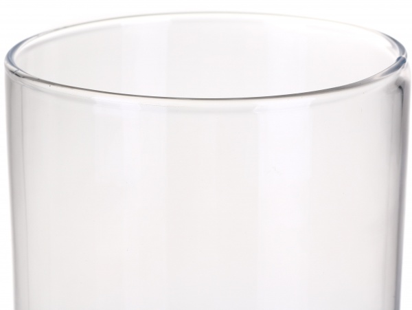 Ваза стеклянная прозрачная цилиндр H300D125 30 см 