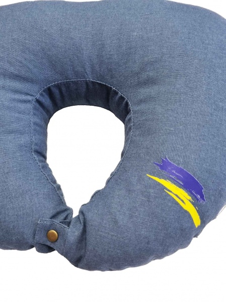 Подушка дорожная Путешественник La Nuit 30x35 см голубой