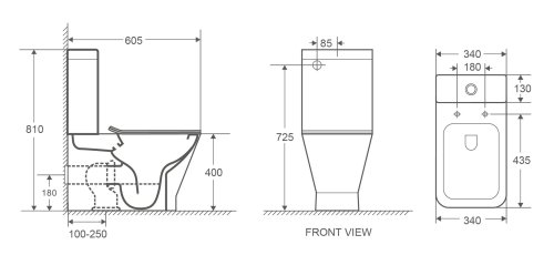 Унітаз VOLLE RAMIRO 2.0 vortice