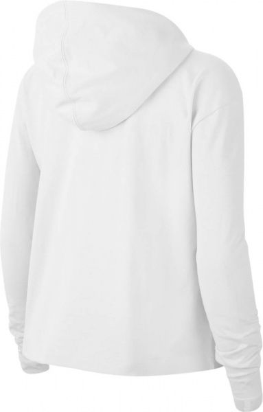 Джемпер Nike W NSW HOODIE FZ JRSY CJ3752-100 р. M білий