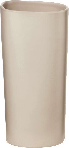 Ваза керамическая бежевая Terra spice moonlight 27,5x13,6 см ASA