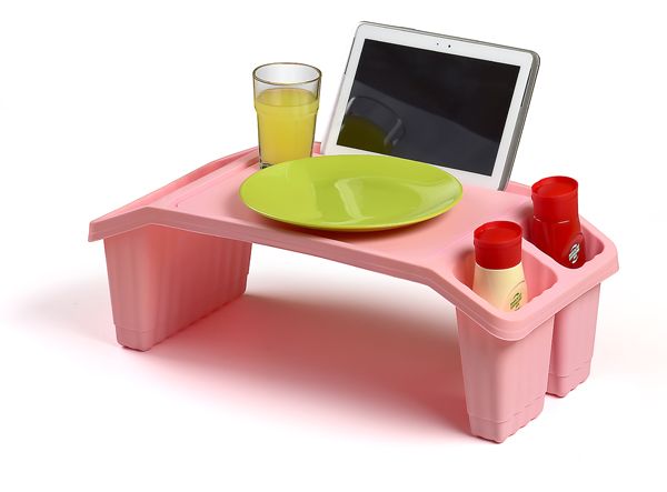 Столик пластиковий рожевий 580x210x300мм 