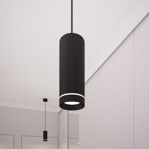 Світильник підвісний Hopfen RT 133 LED 12 Вт чорний 