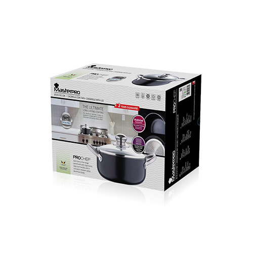 Каструля з кришкою 4.3 л BGMP-7936 Prochef Bergner