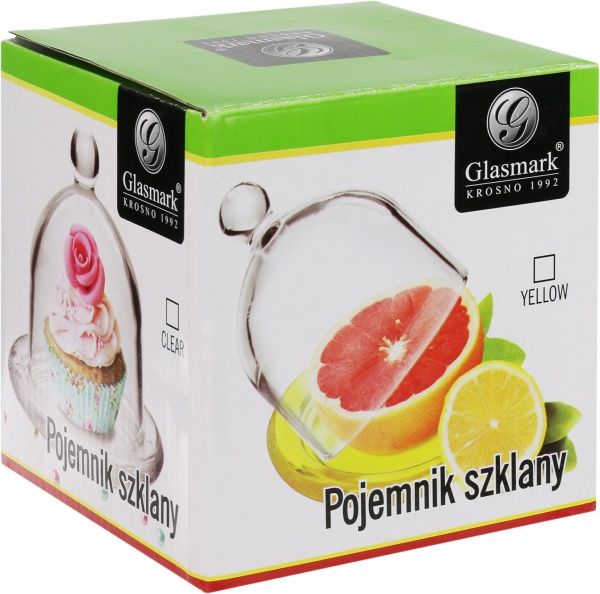 Лимонница 12,5 см красная Glasmark