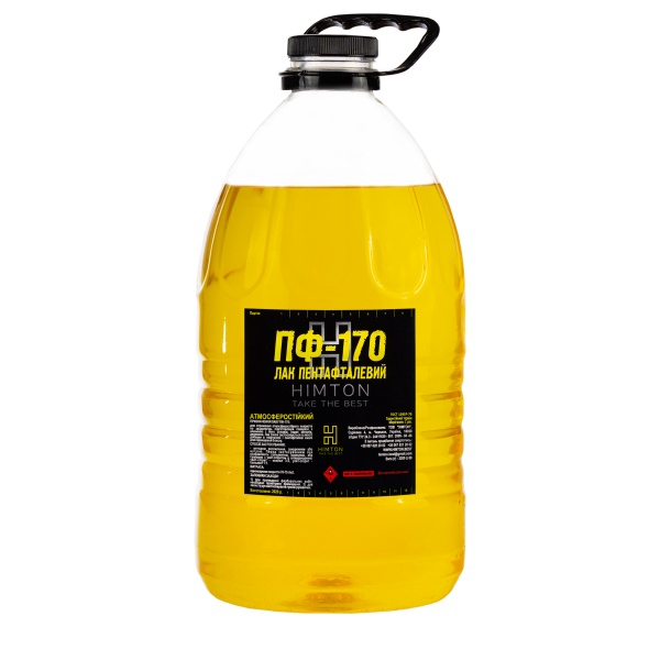 Лак пентафталевый ПФ-170 Himton 4 л 3,2кг