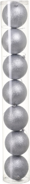 Набор елочных шаров Комплект № 62 d 100 мм 7 шт./уп.