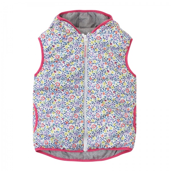 Жилет детский для девочек Соня р.122 белый Ш241 