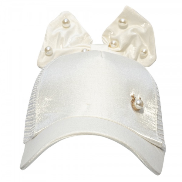 Кепка для девочек Devilon 3-6 лет р.47-52 белый 518998 