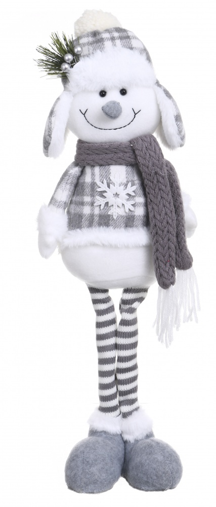 Декорация новогодняя Санта/ Снеговик 12х55 см ассортимент AXY2223004AB