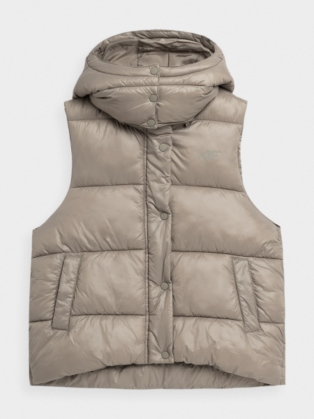 Жилет 4F DOWN JACKET F062 4FAW22TDJAF062-83S р.XL бежевый