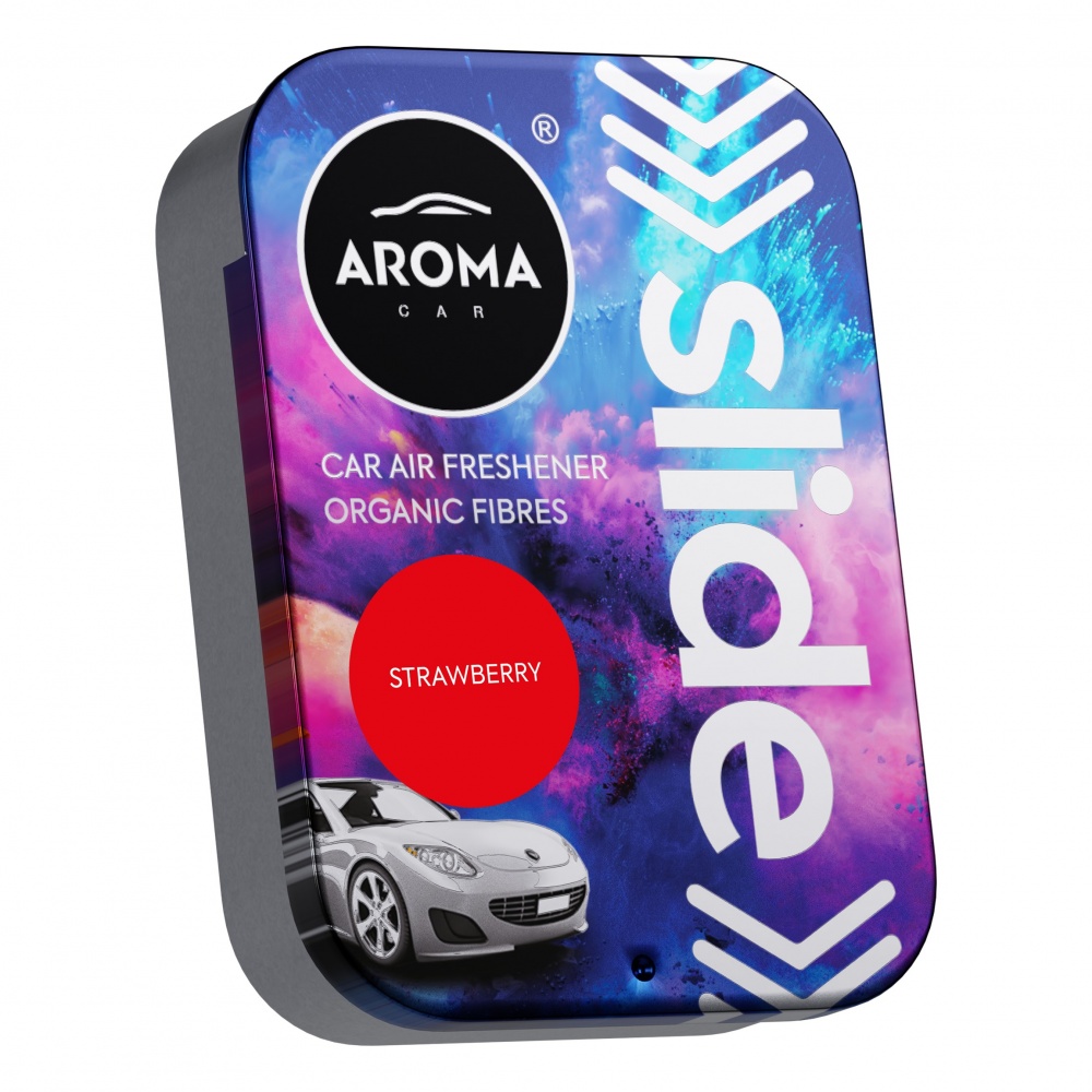 Ароматизатор под сиденье Aroma Car Organic SLIDE Клубника