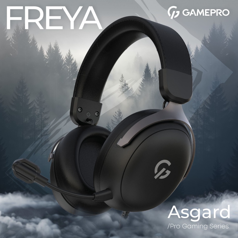 Навушники GamePro Asgard Freya black (HS145B)