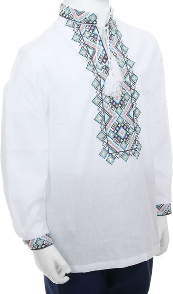 Вышиванка Эдельвика р.146 зеленый 549-18/09 