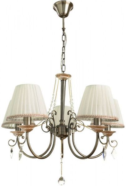 Люстра підвісна Arte Lamp VividoA6021LM-5AB 5x40 Вт E14 антична бронза 