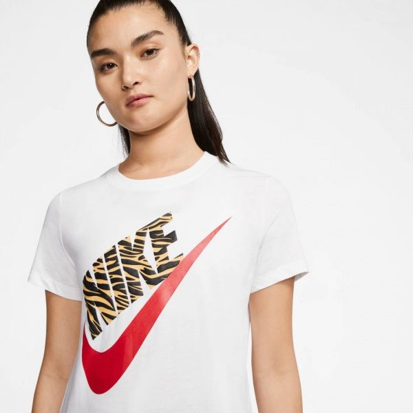 Футболка Nike W NSW TEE PREP FUTURA 1 CK4361-100 XS білий