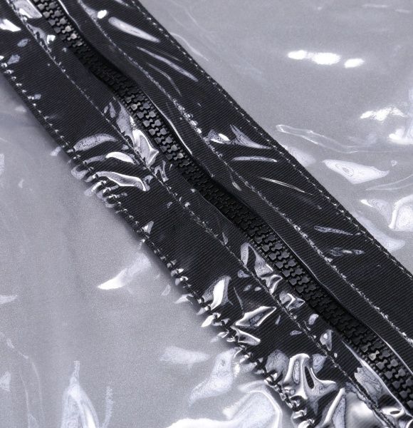 Дождевик Drydope с черной лентой р.110 прозрачный 020-г/д1 