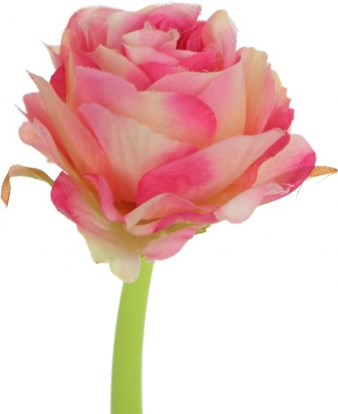 Ручка кулькова Троянда біло-рожева 