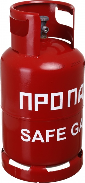 Балон газовий Safegas з безпечним вентилем 27 л 11,4 кг 