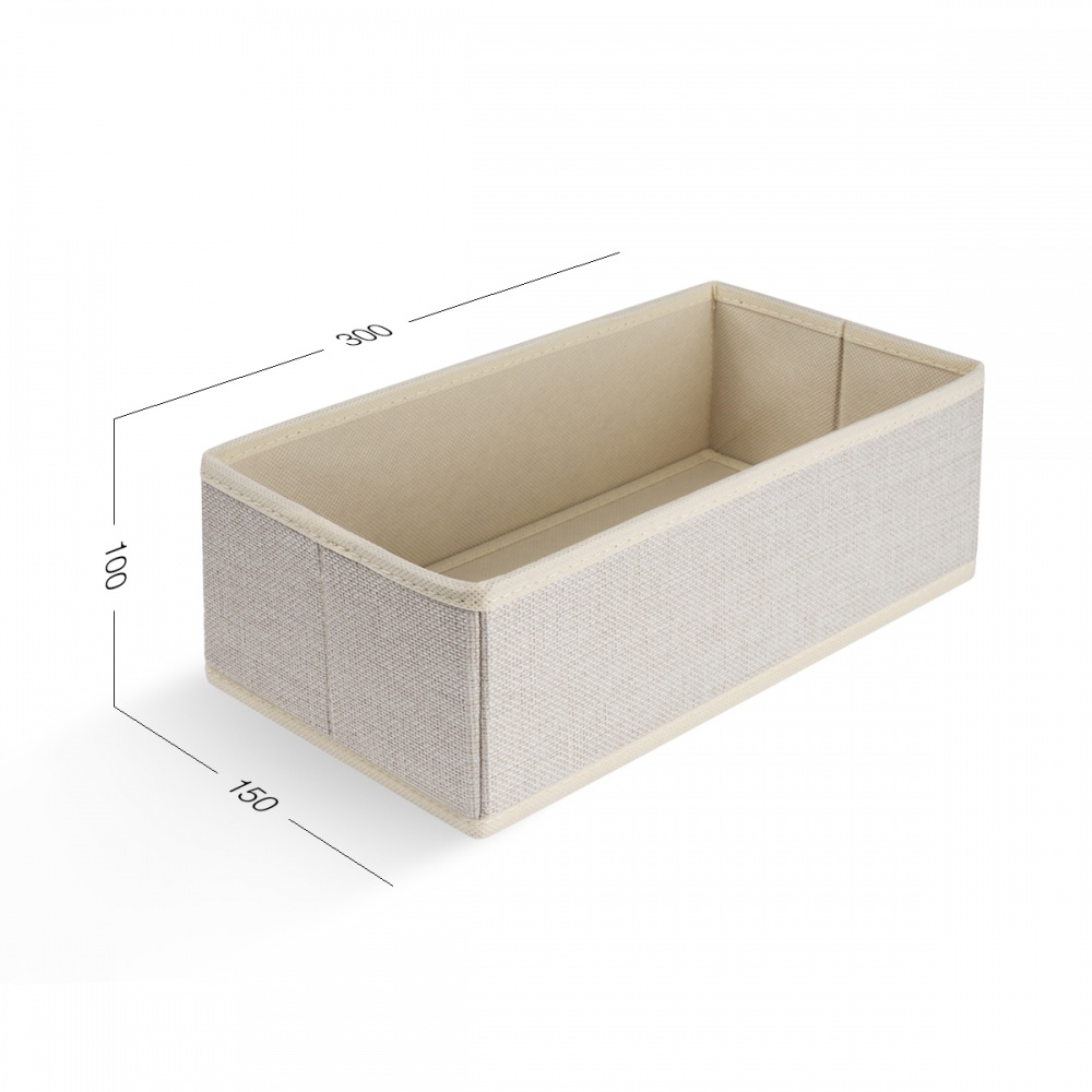 Ящик для зберігання MVM TH-28 CREAM 100x150x300 мм
