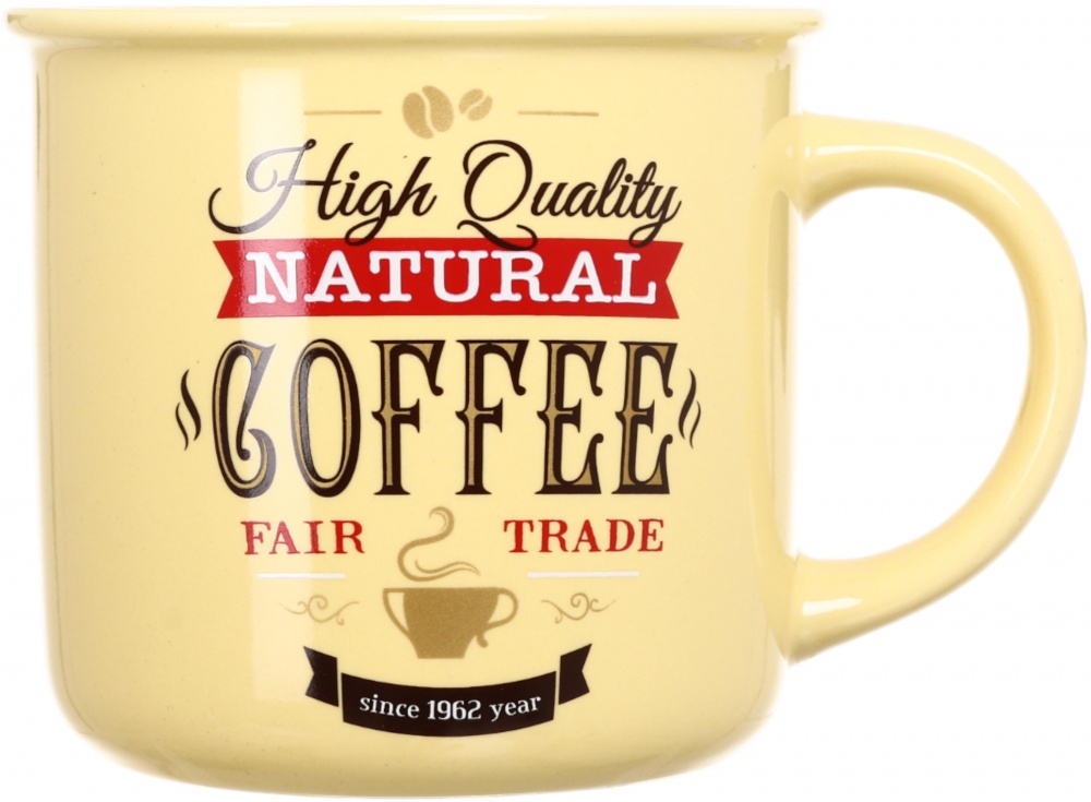 Чашка Fiora Vintage yellow 355 мл