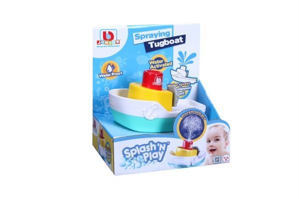 Игрушка для воды Bb Junior Splash 'N Play Spraying Tugboat Катер 16-89003