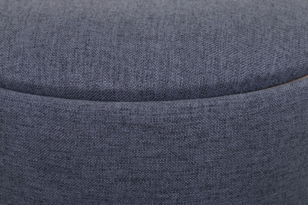 Сундук-пуф Bobbi темно-серый 34,5х34,5х38 см 