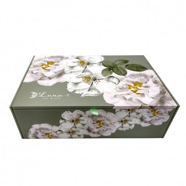 Скринька Flora Квітка яблуні S фісташковий CooverBox