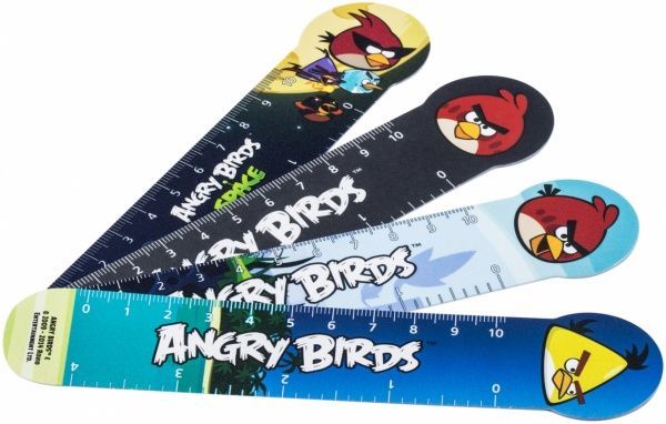 Закладка Angry Birds 4 шт Cool For School