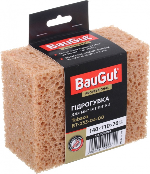 Гидрогубка BauGut 140х110х70 мм BT-233-04-00