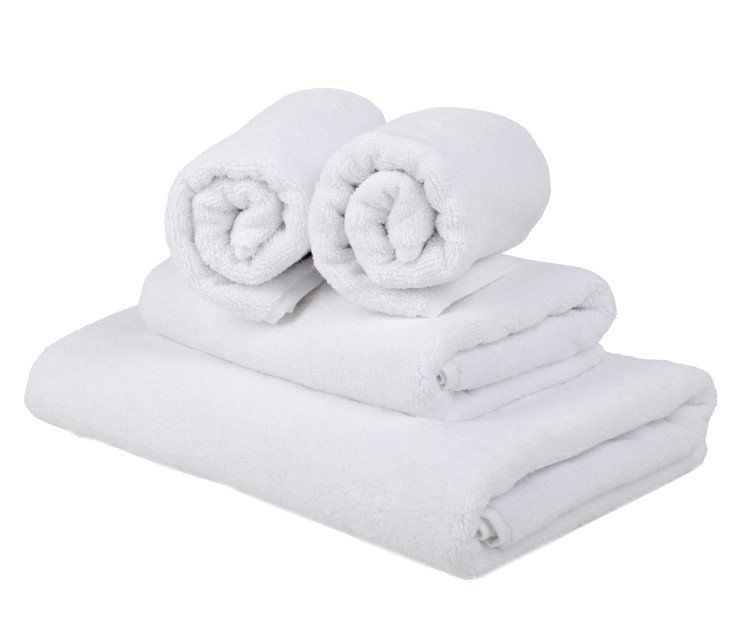 Полотенце махровое 70x140 см белый HoReCa