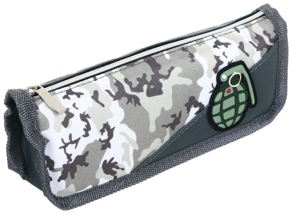 Пенал на блискавці YM8565 21x4.5x7 см Bourgeois різнокольоровий