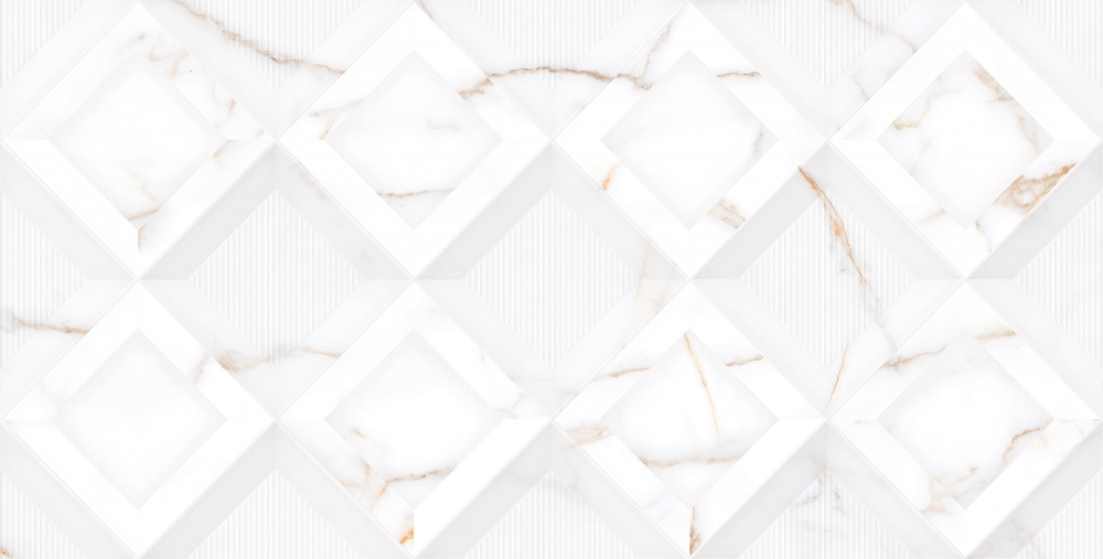 Декор Allore Group Cesara White W\DEC M NR Glossy 30,8x60,8 см