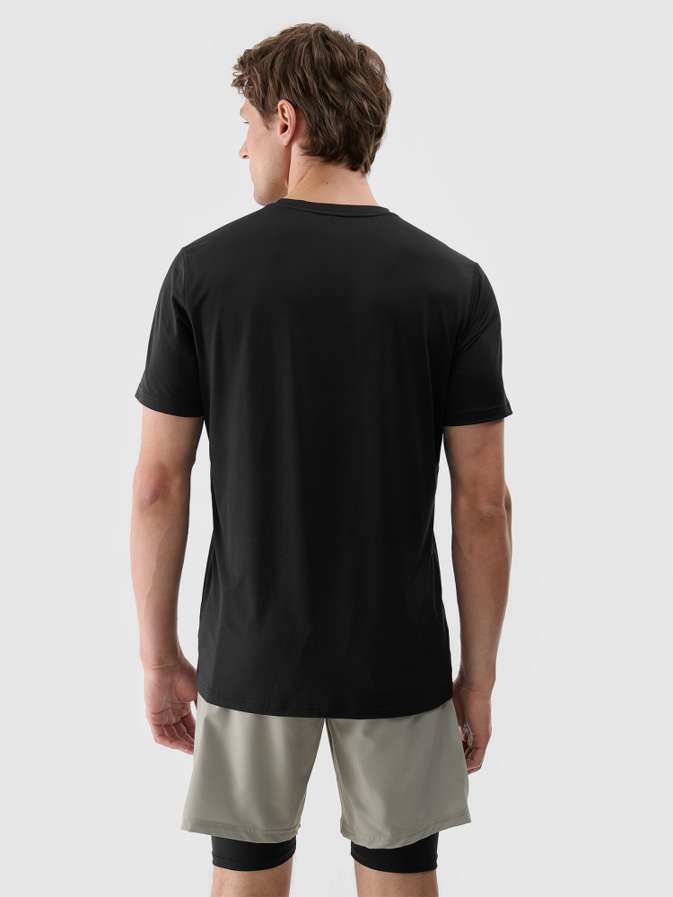 Футболка 4F TSHIRT FNK M1343 4FWSS25TFTSM1343-20S р.XL чорний